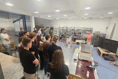Studenti ETF Univerziteta u Beogradu u poseti Idvorski laboratorijama